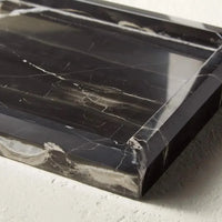Nero Marquina Marble Tray