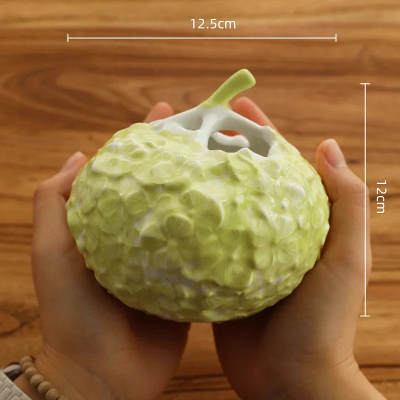 Hydrangea Ceramic Vase