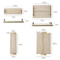 Travertine Pillar Tray