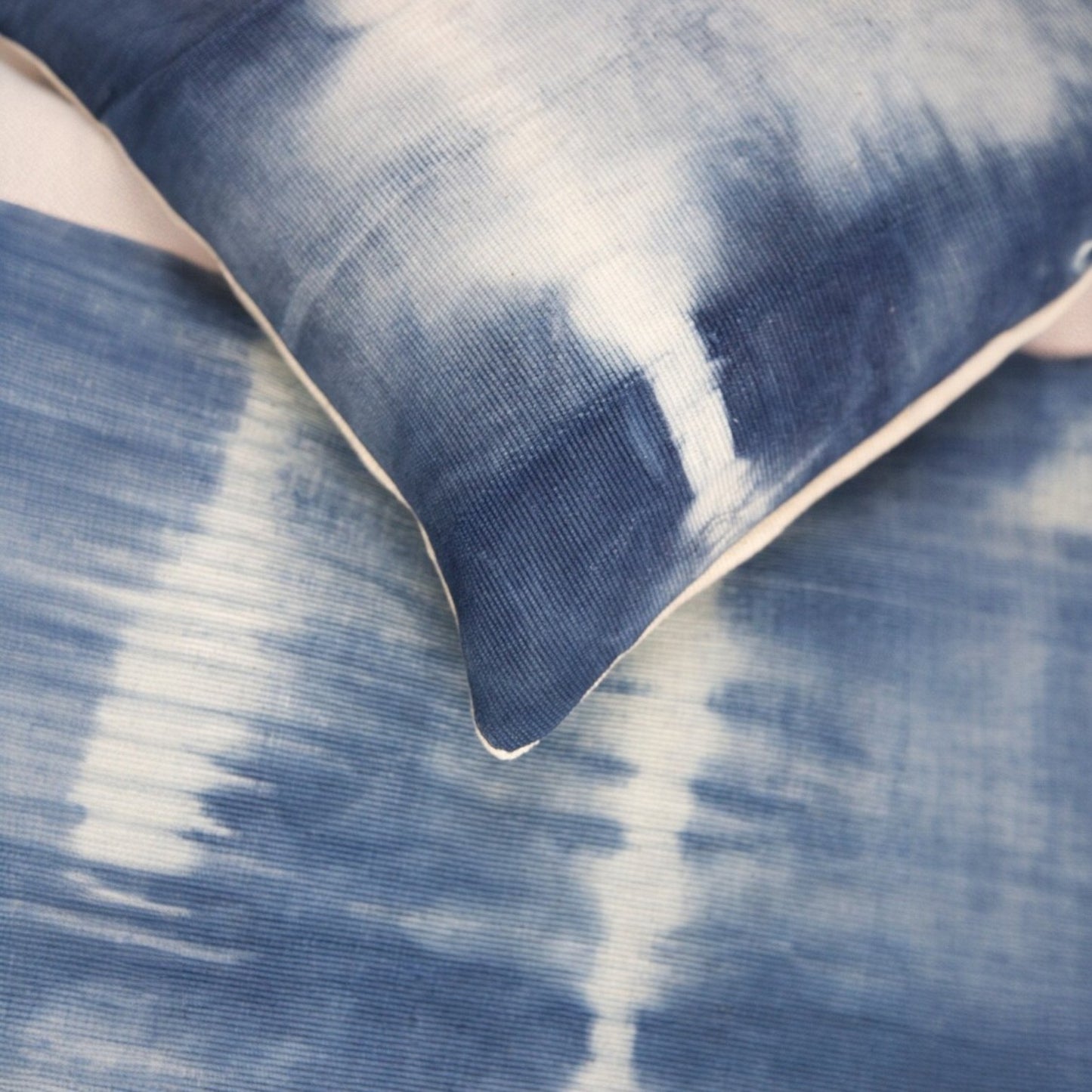 Indigo Jaspé Cushion Cover