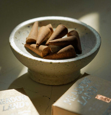 Meadowland Incense Cones - Holder Option