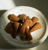 Valley of Gold Incense Cones - Holder Option
