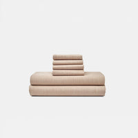 Natural Cotton Bed Sheet Set