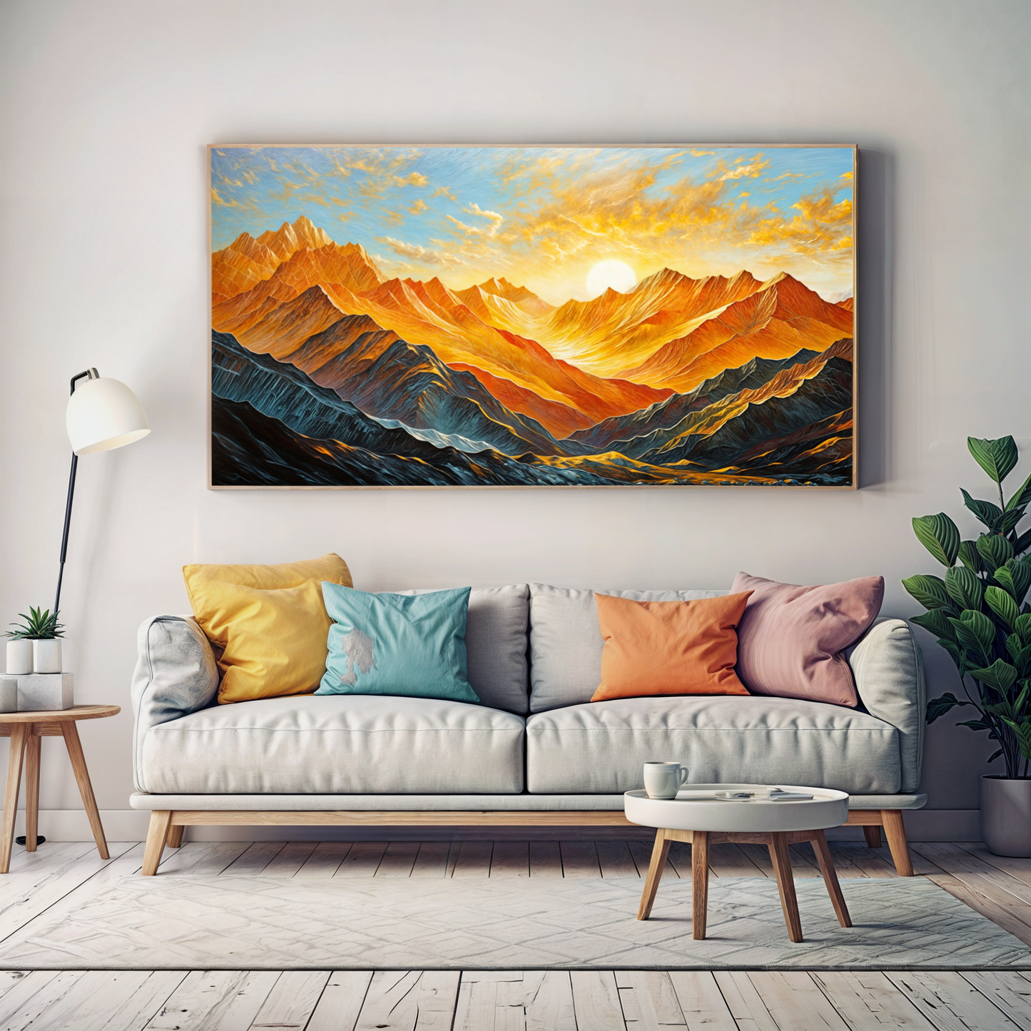 Sunset Surge - Canvas Print