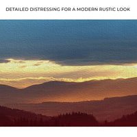 Layered Horizon - Canvas Print