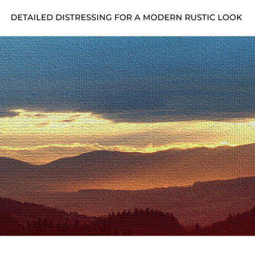 Layered Horizon - Canvas Print