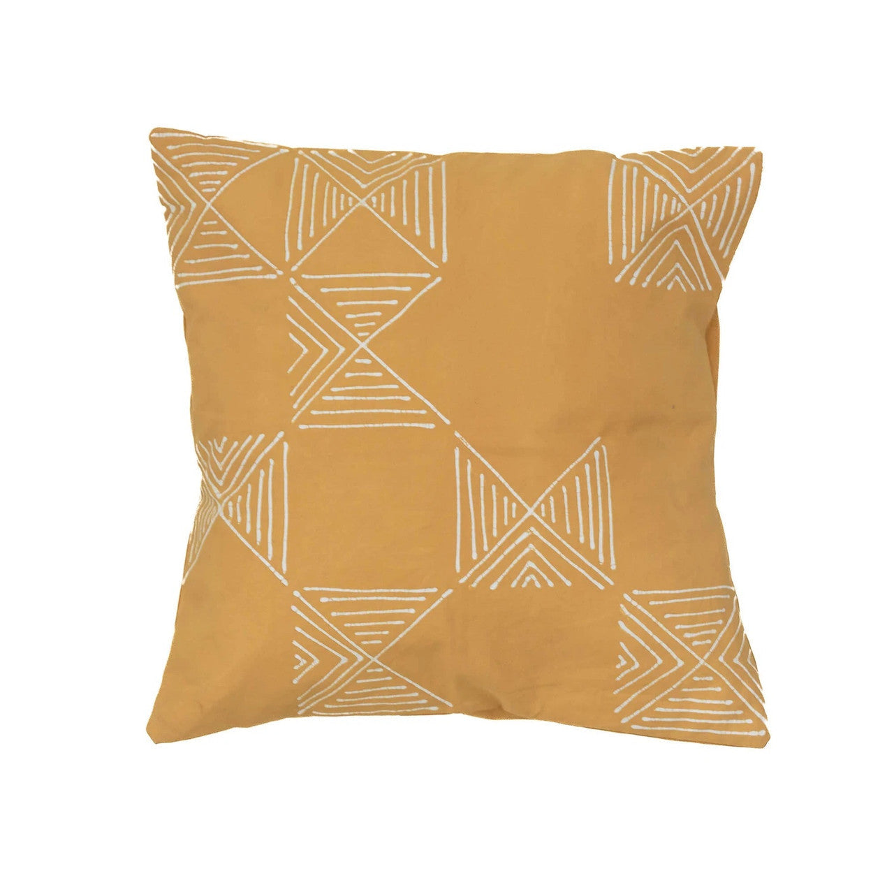 Matika Pillow Cover - Mustard