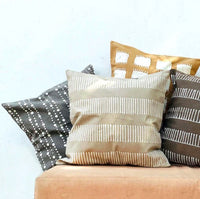 Lunar Dots Pillow Cover - Grey