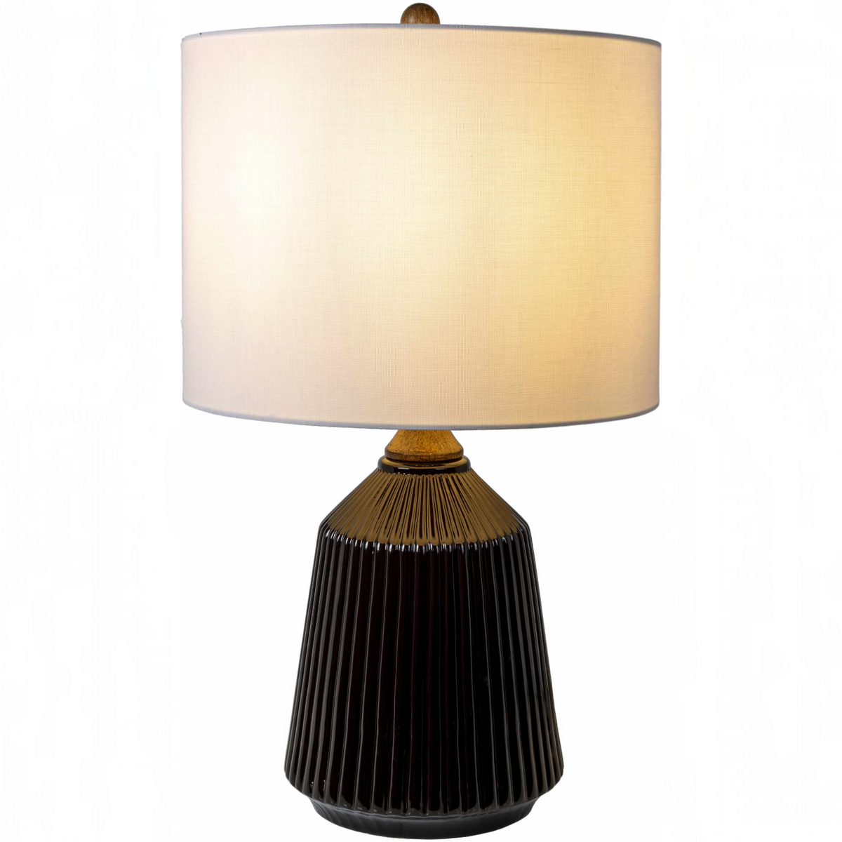 Tramutola Black Ceramic Table Lamp