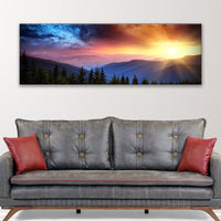 Violet Passage - Canvas Print