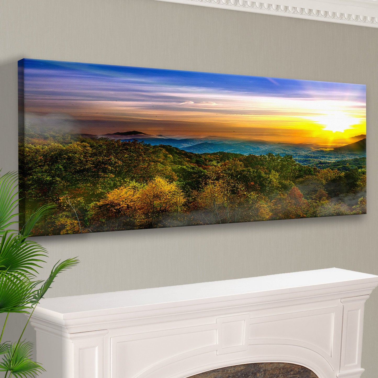 Veiled Dawn - Canvas Print