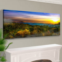 Veiled Dawn - Canvas Print