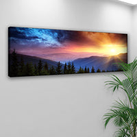 Violet Passage - Canvas Print