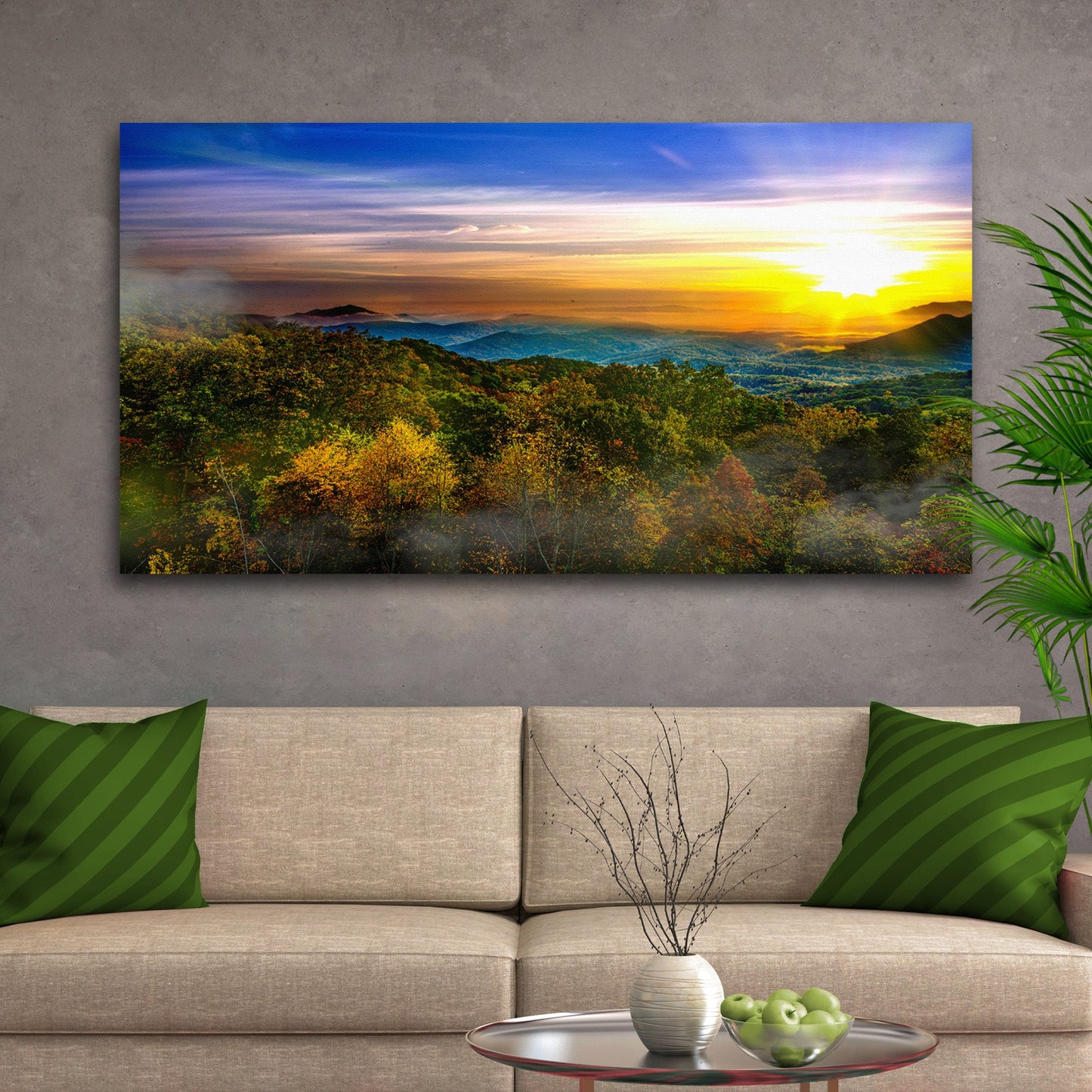 Veiled Dawn - Canvas Print