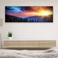 Violet Passage - Canvas Print