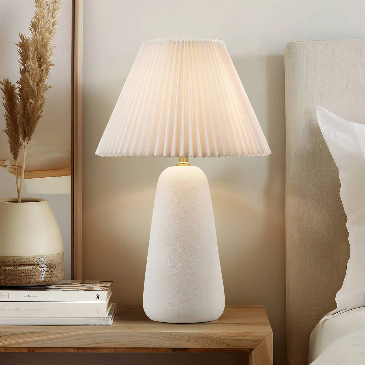 Textured Ceramic Table Lamp