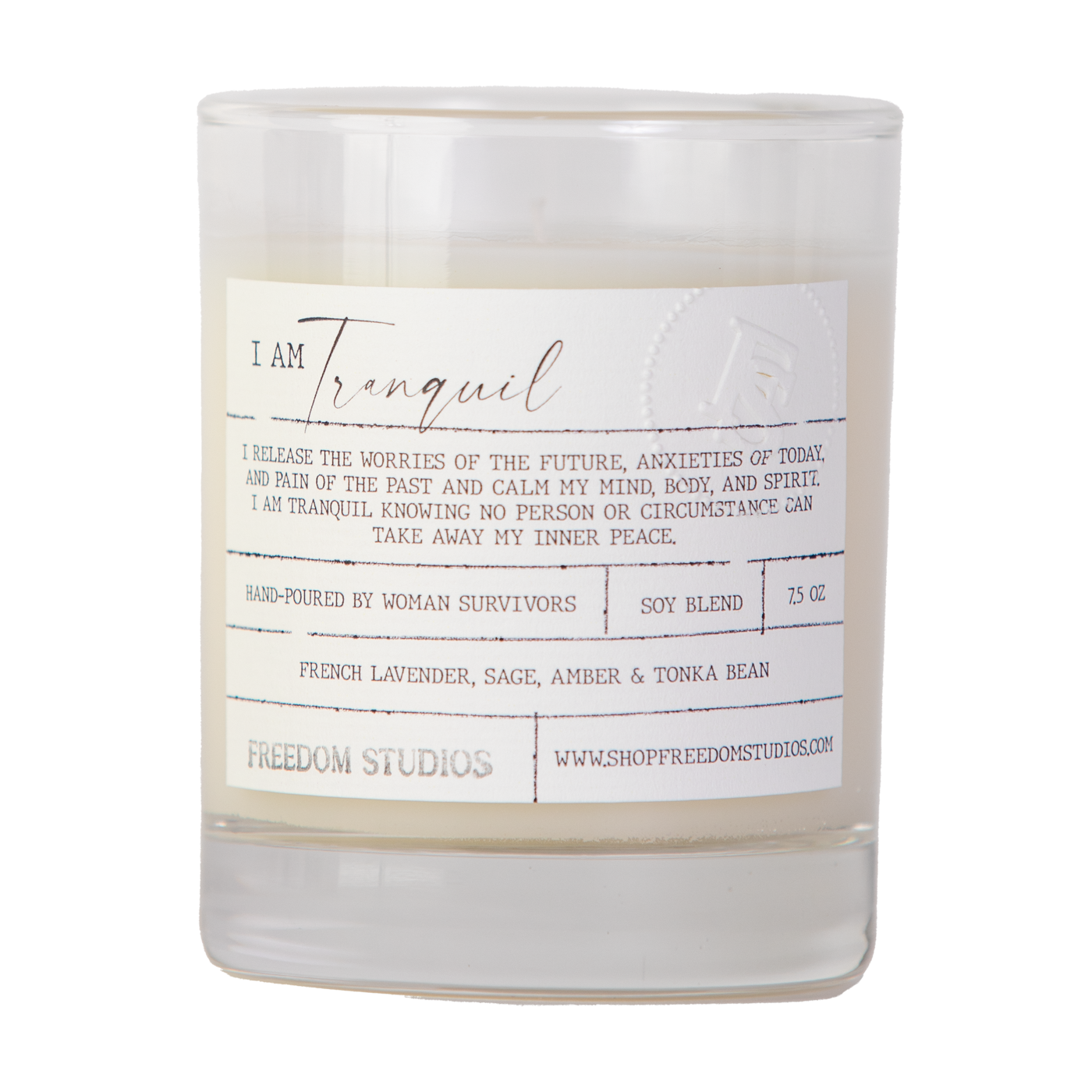 I AM Tranquil Candle