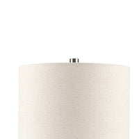 Ceramic & Wood Table Lamp