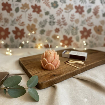 Mini Lotus Candle