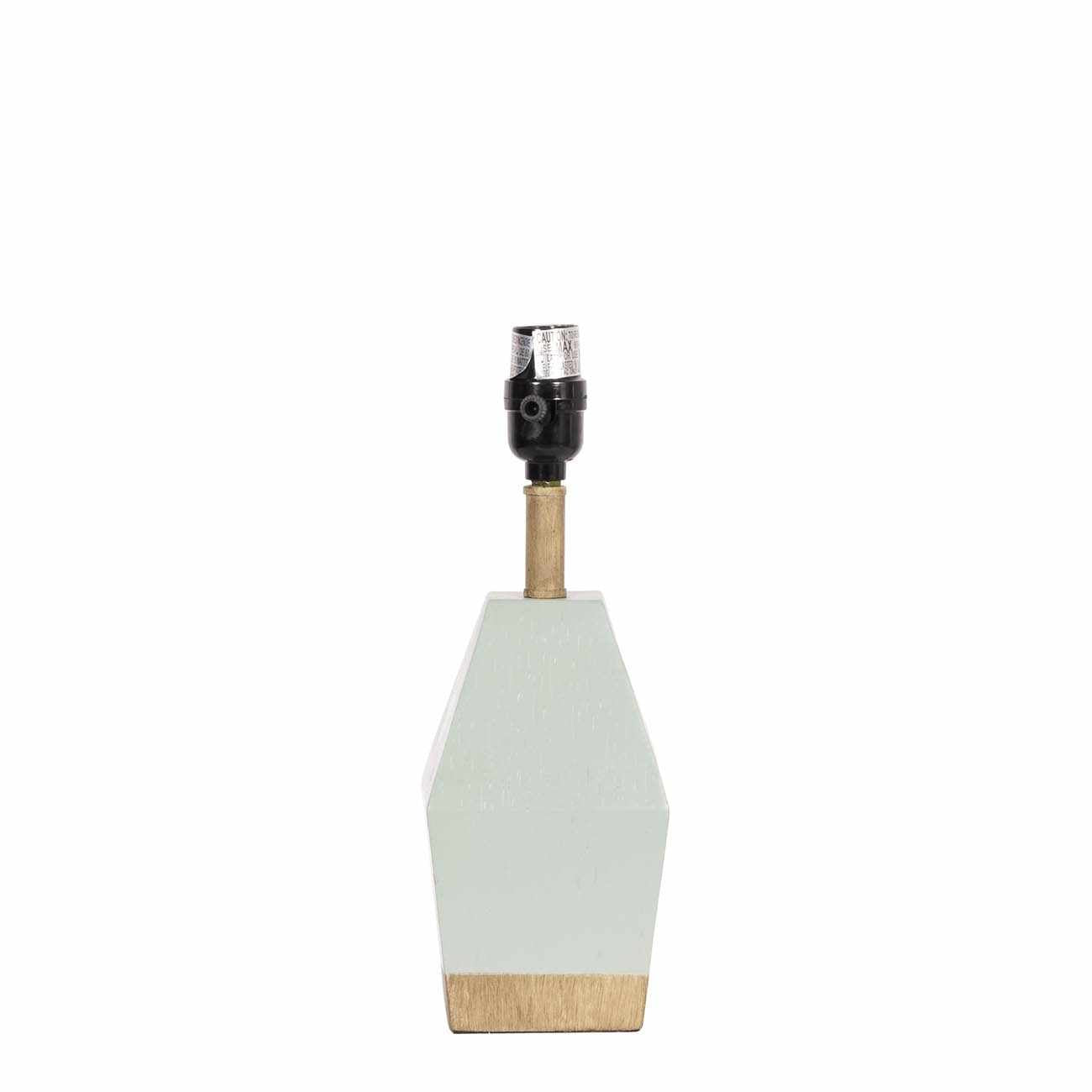 Aqua Ceramic Table Lamp