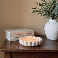 Fluted Candle Bowl