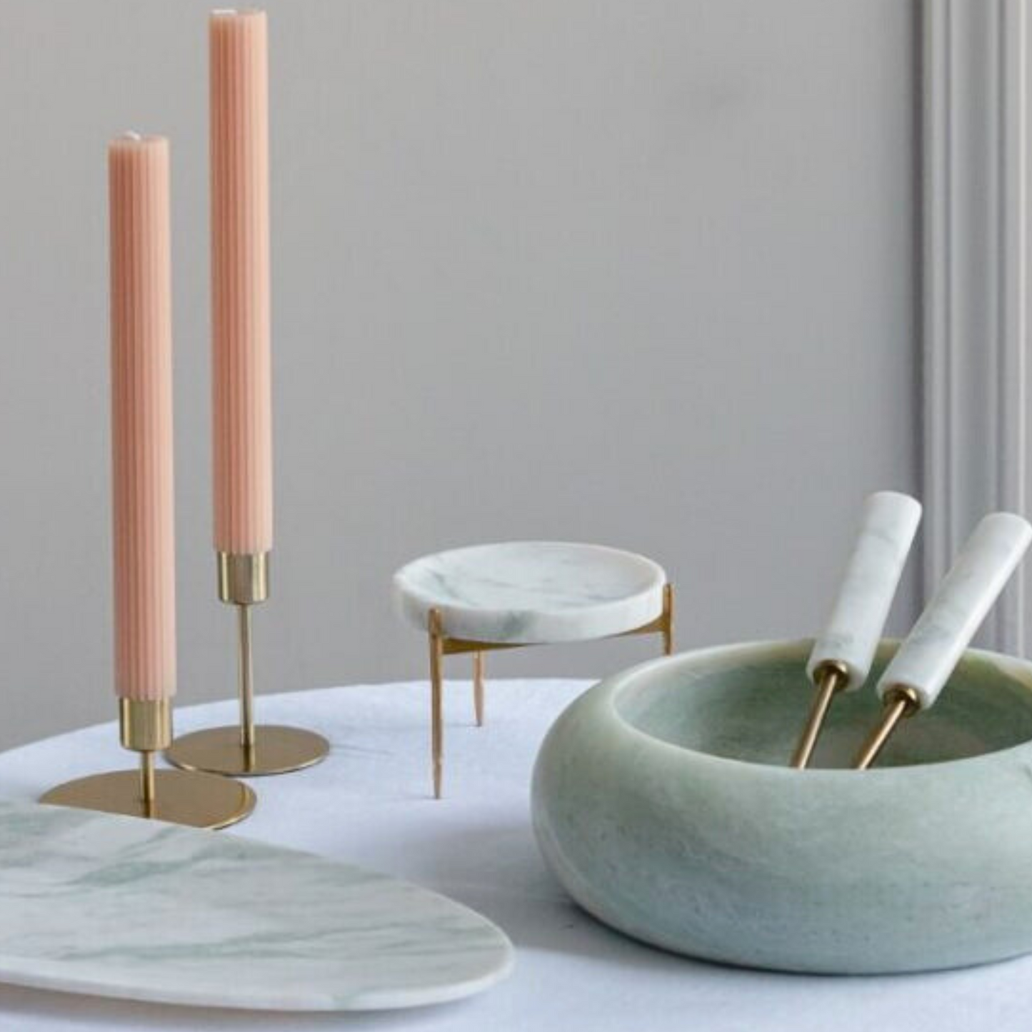 Marble Low Bowl