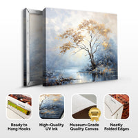 Autumnal Reflection - Canvas Print