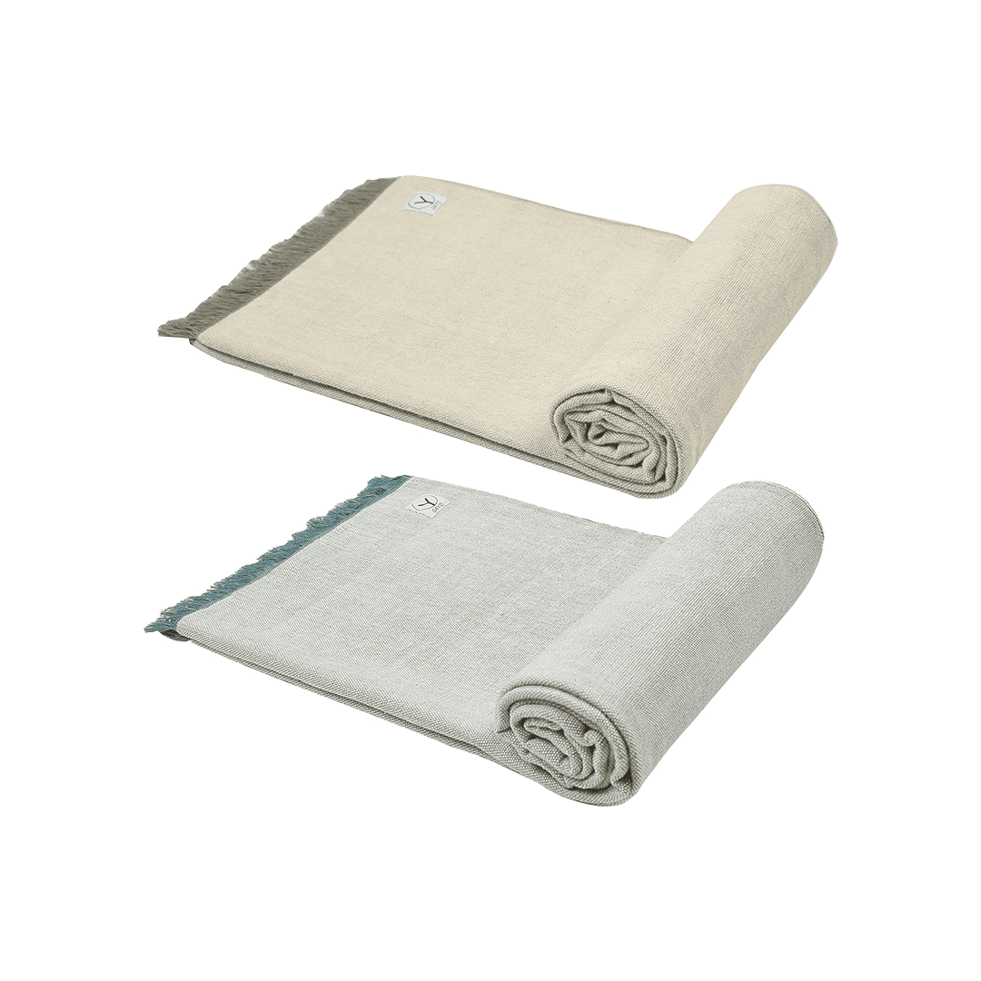 Handwoven Organic Yoga Blanket