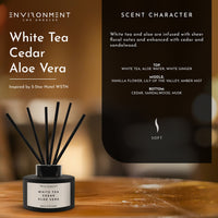 White Tea | Cedar | Aloe Vera Reed Diffuser