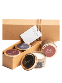 Winter Soy Candle Gift Set