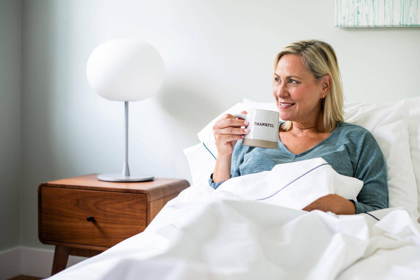 Cotton Piping Bed Sheet Set