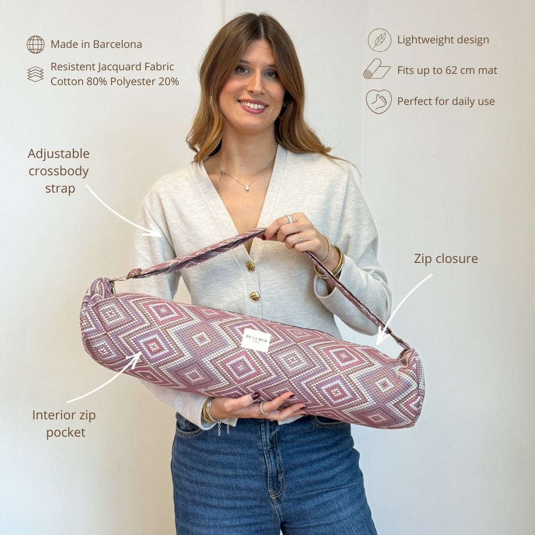 Practice Yoga Mat Bag - Pink & Lilac