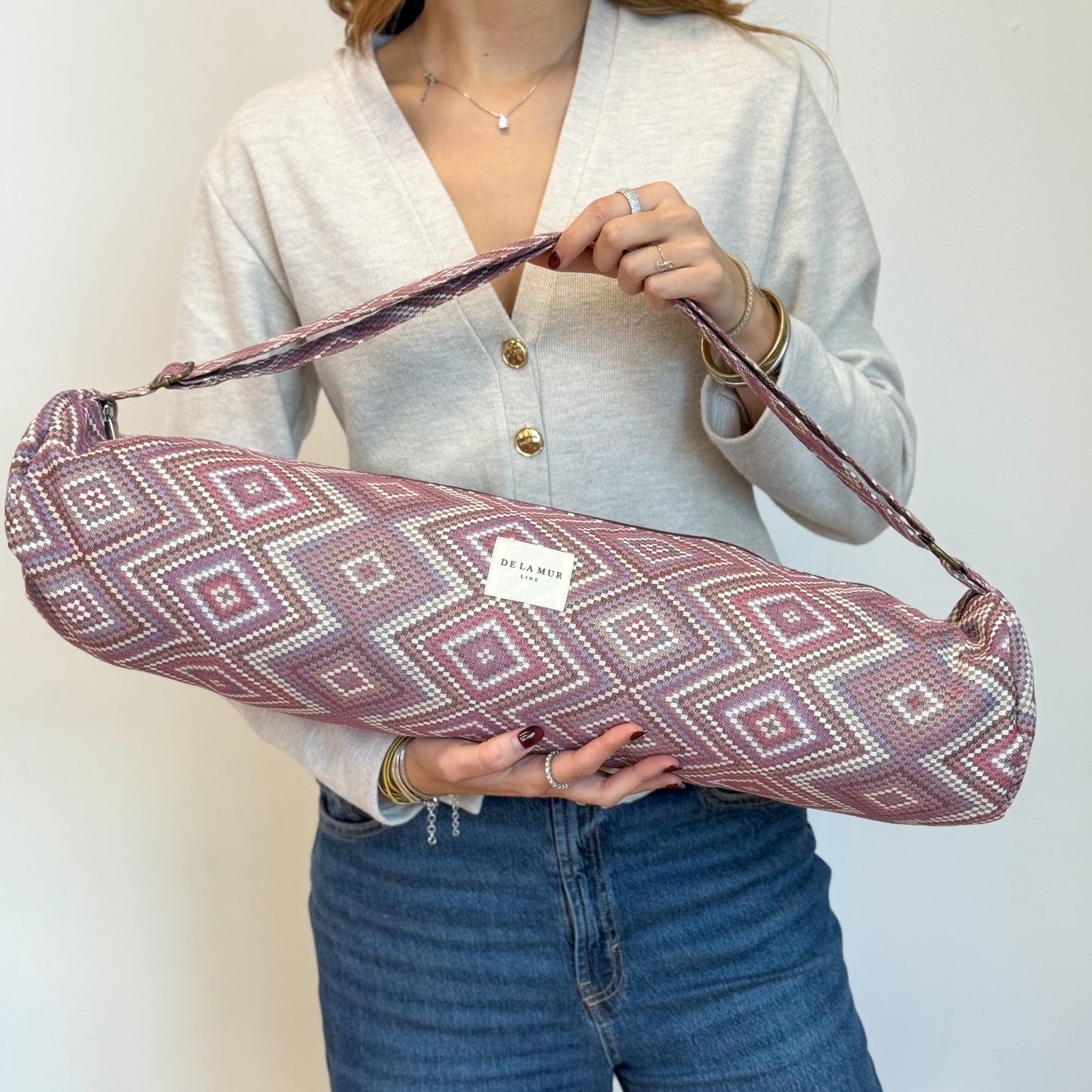Practice Yoga Mat Bag - Pink & Lilac