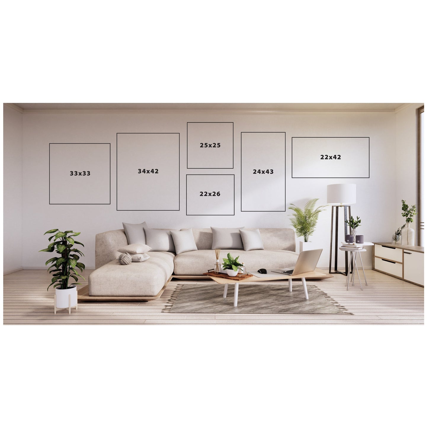 Petit Views - Framed Print