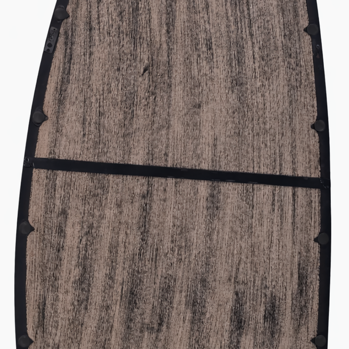 Blackwash Mango Wood Frame Mirror - 28x60"