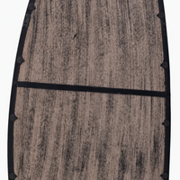 Blackwash Mango Wood Frame Mirror - 28x60"