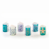 Beach Painted Candles