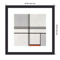 Piet Mondrian - Framed Print