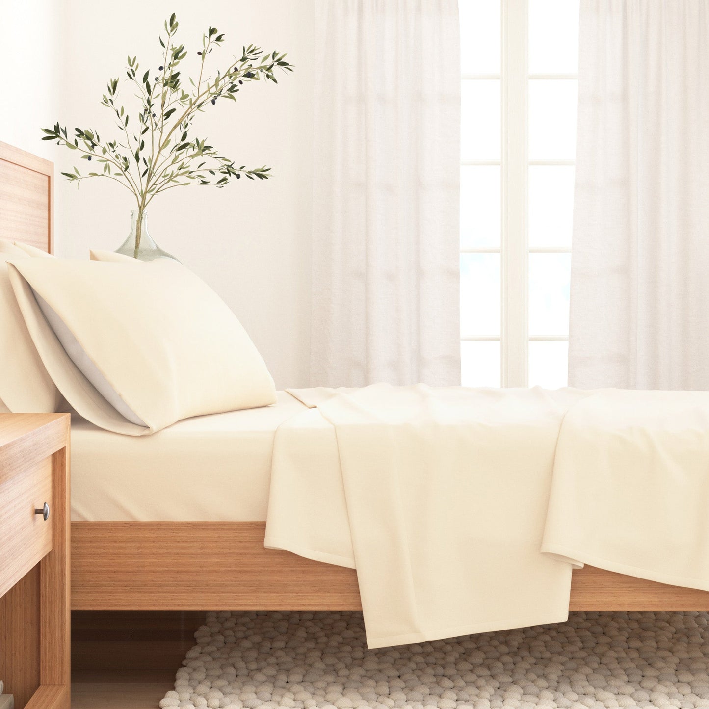 Nordic Cotton Flannel Sheet
