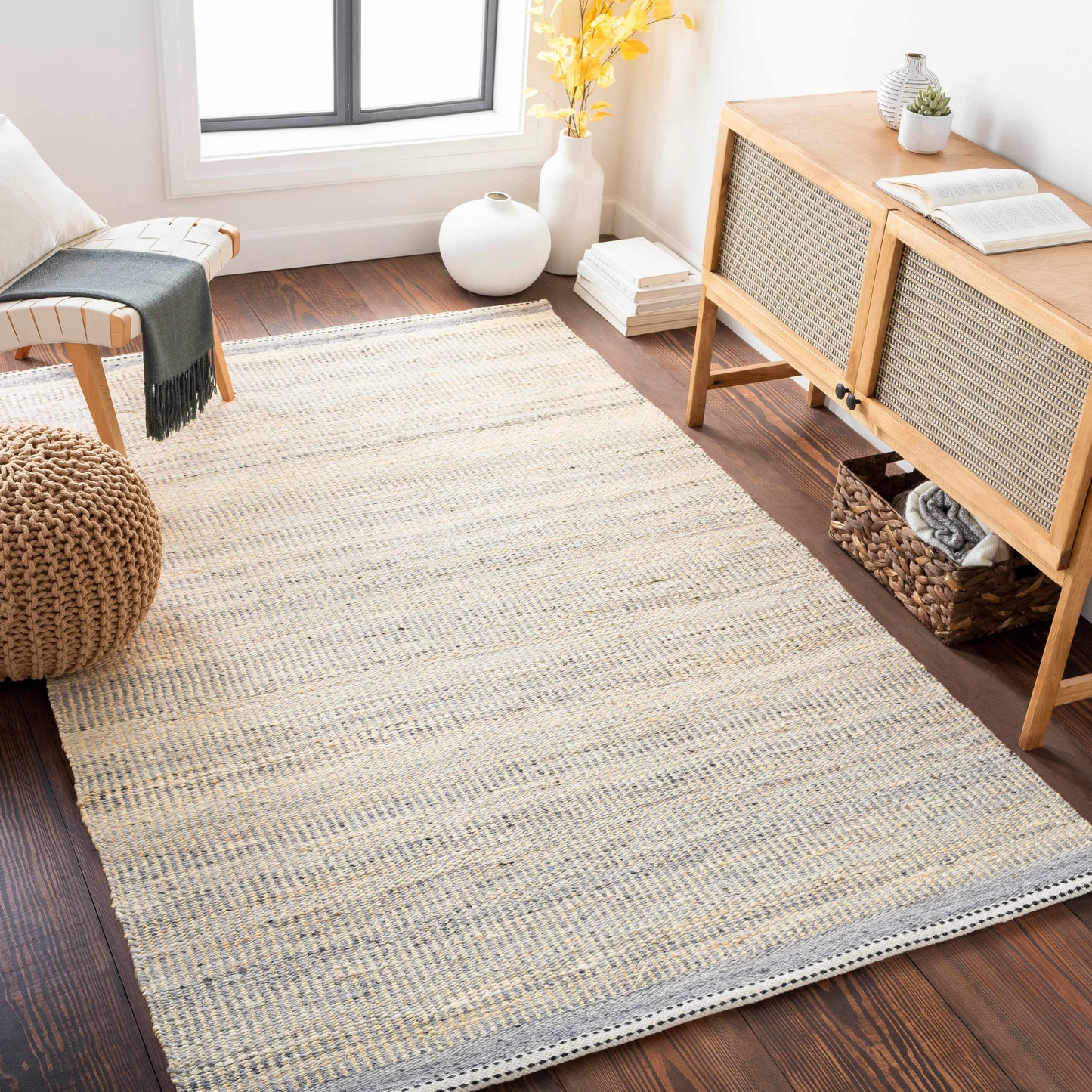 Varna Jute-Wool Blend Rug