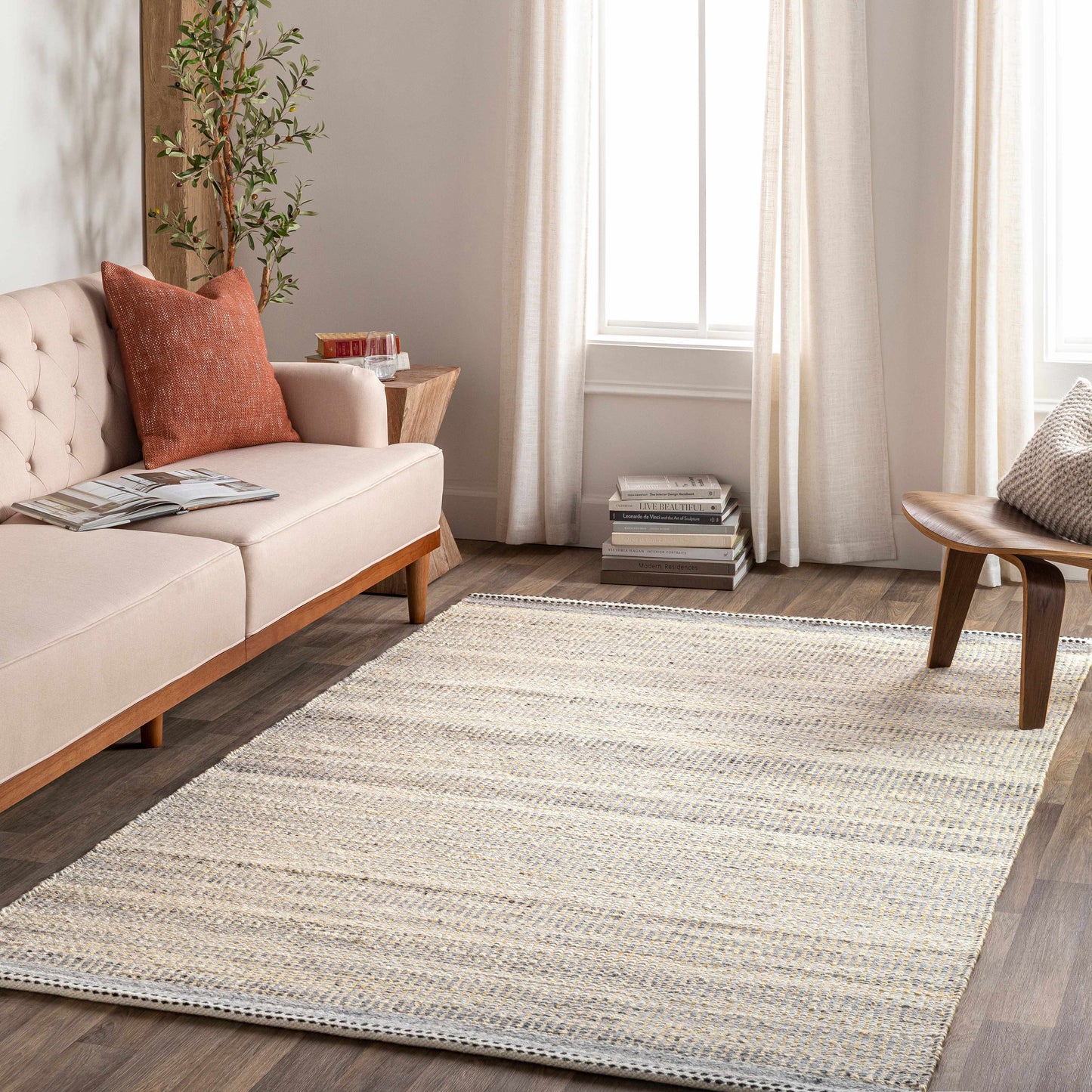 Varna Jute-Wool Blend Rug