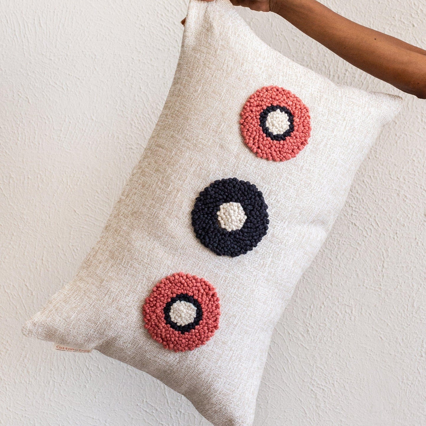Circles Throw Pillow