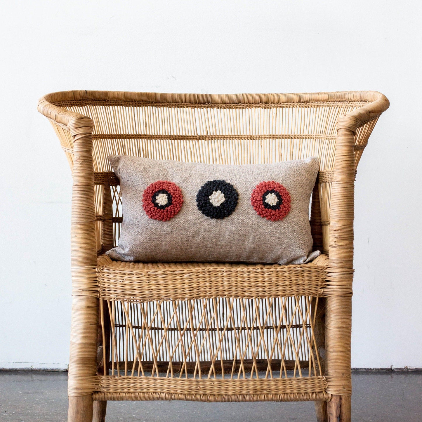 Circles Throw Pillow