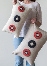 Circles Throw Pillow