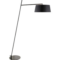 Parys Black Iron Floor Lamp