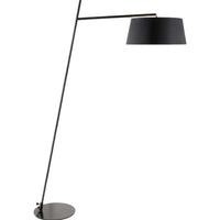 Parys Black Iron Floor Lamp