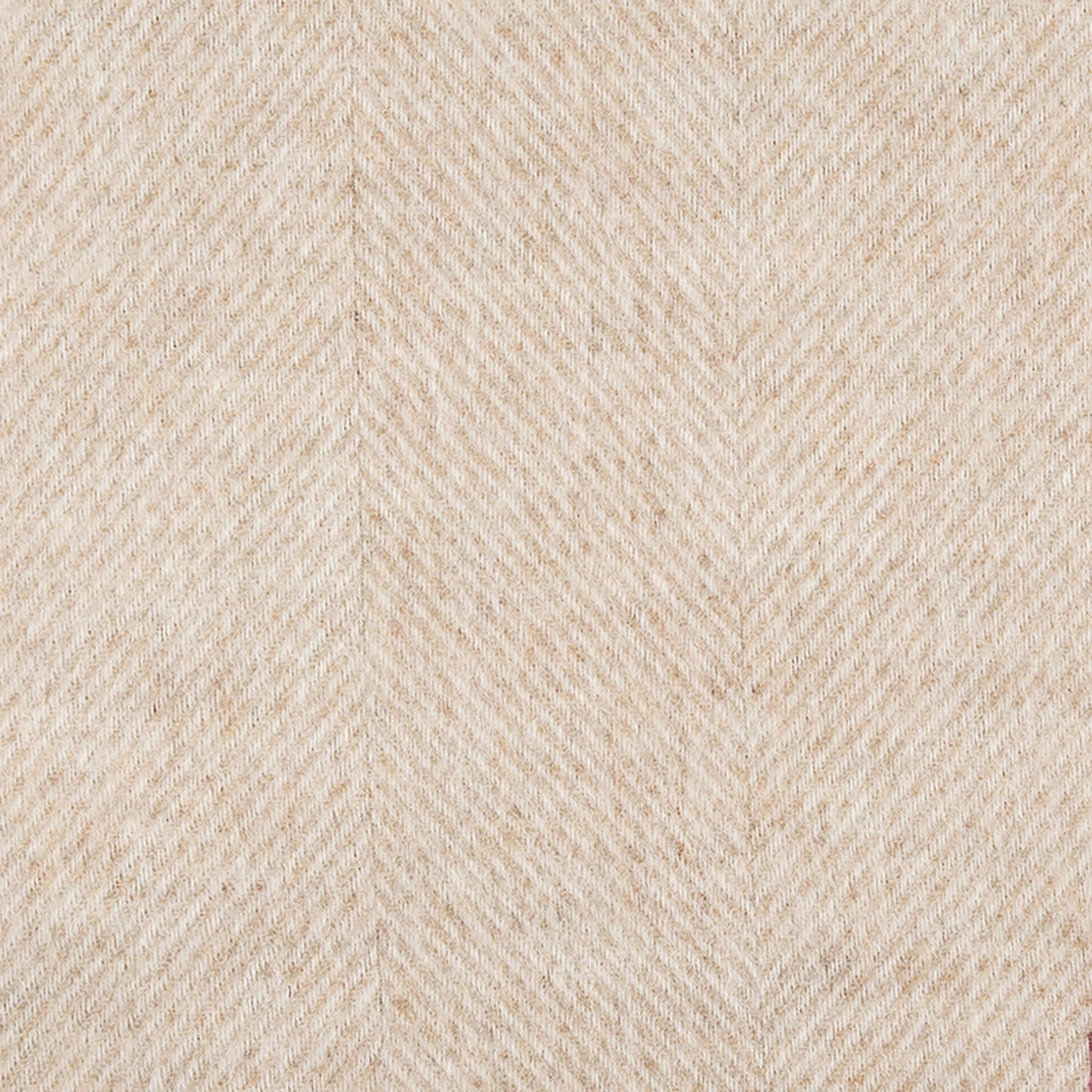 Shetland Lambswool Throw - Linen