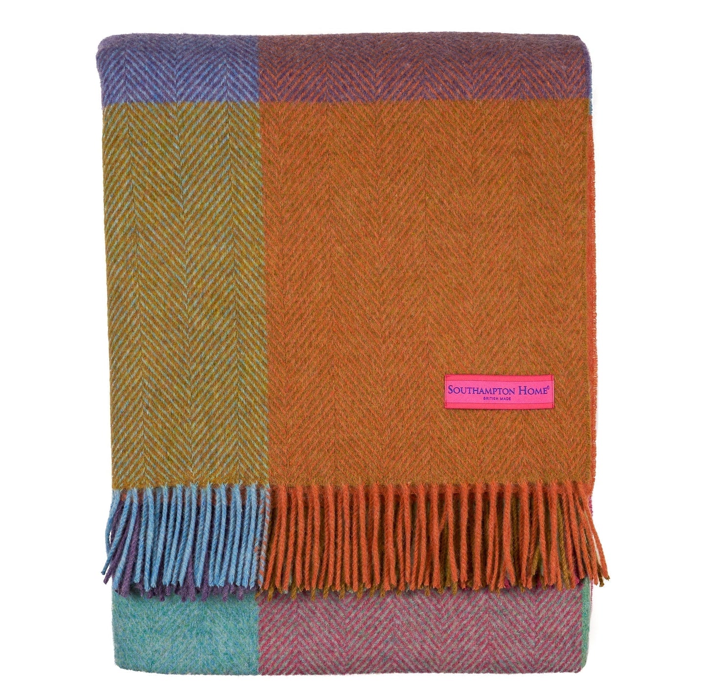 Kaleidoscope Merino Wool Throw