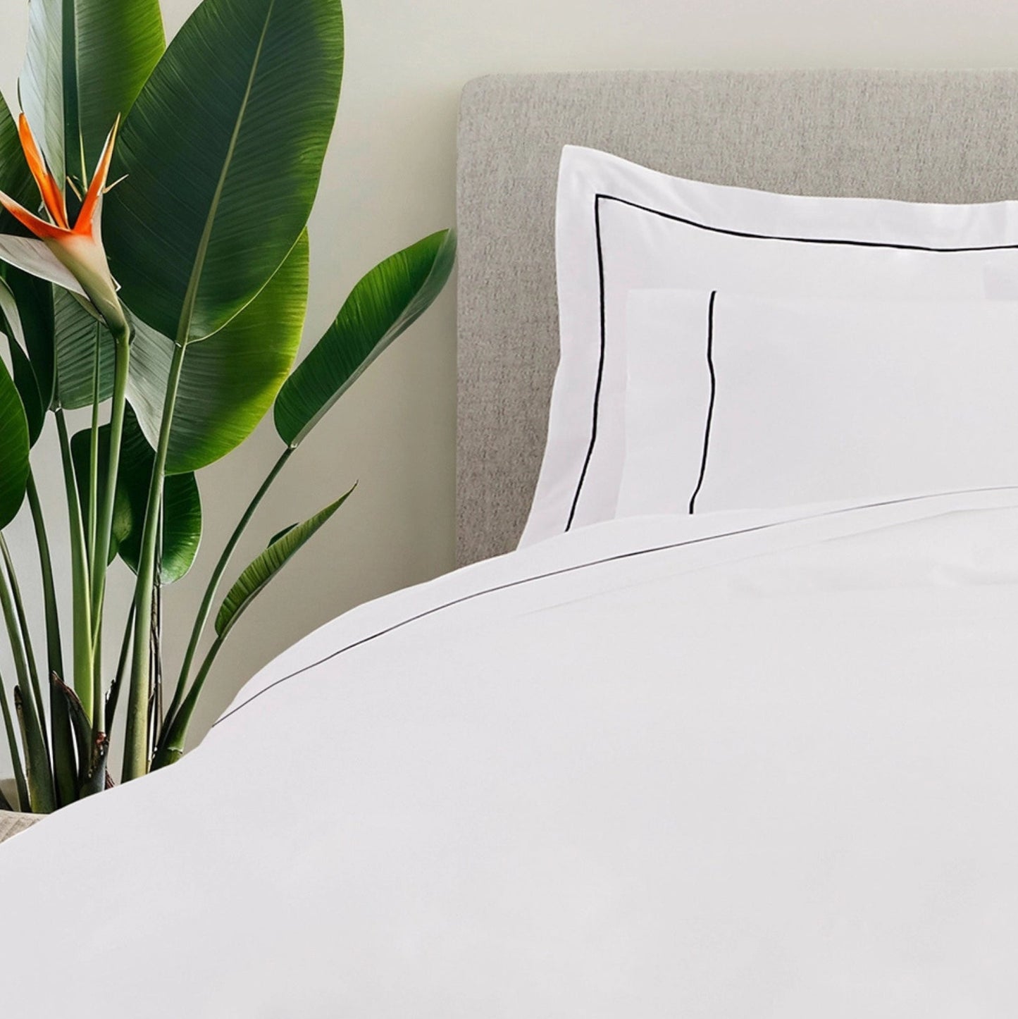Heirloom Organic Percale Duvet Set