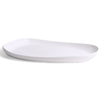 Stoneware Long Curve Platter